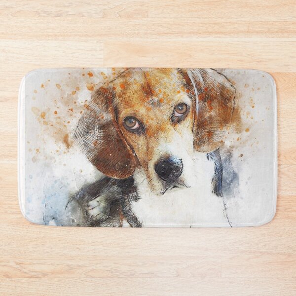 Item preview, Beagle dog portrait dogs pet pets puppy art cute Beagles  designed and sold by Coolstuff4you71.
