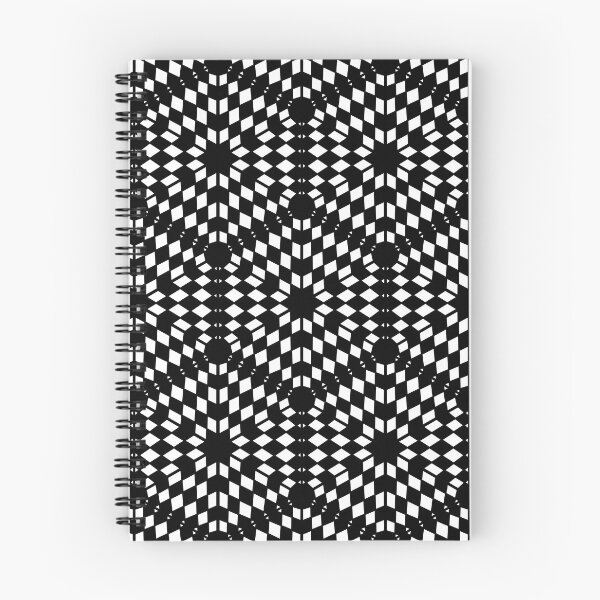 Item preview, Hexagon Chequered Pattern Even - Black on White Monochrome designed and sold by NoMatterLab.