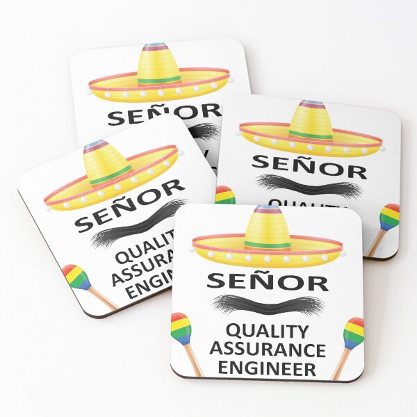 Item preview, Senior Quality Assurance Engineer designed and sold by GeekHeadDesigns.