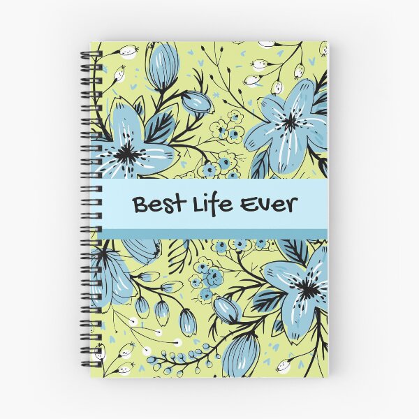 Item preview, Best Life Ever - Blue Floral designed and sold by fsultesart.
