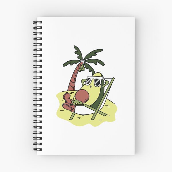 Item preview, Avocado Chilling on The Beach designed and sold by kalud-zoldyck.