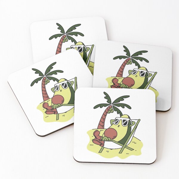 Item preview, Avocado Chilling on The Beach designed and sold by kalud-zoldyck.