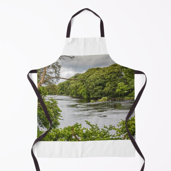Item preview, A view of a river through a gap in trees in summer designed and sold by SnapTPhotograph.