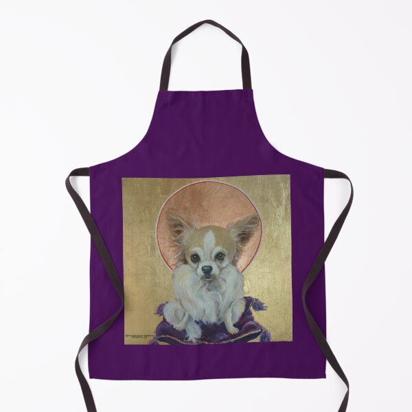 Item preview, Long Haired Chihuahua as King designed and sold by M. E. Bilisnansky McMorrow.