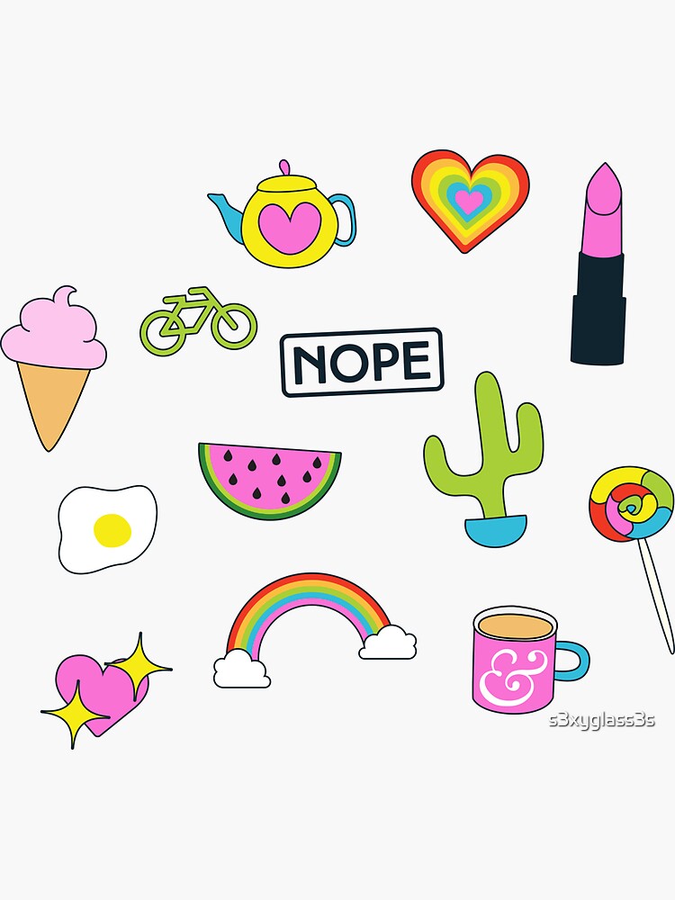 Awesome Sticker Set by s3xyglass3s