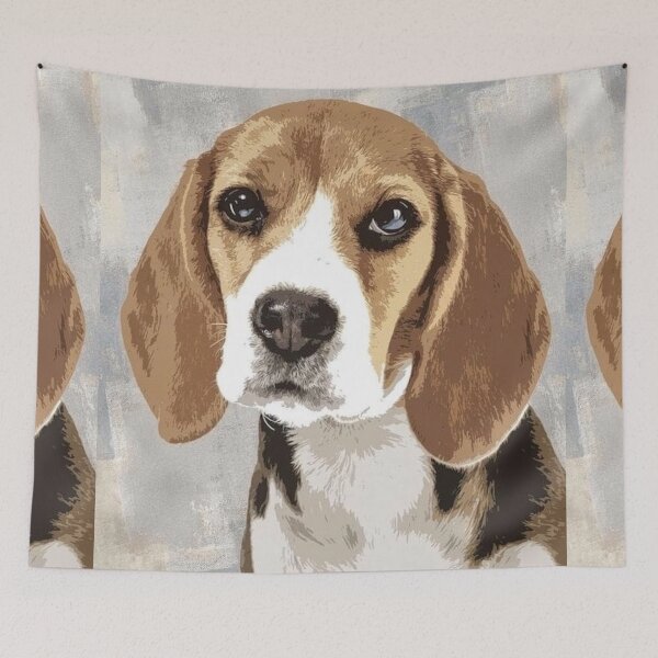 Item preview, Beagle dog portrait dogs pet pets puppy art cute Beagles  designed and sold by Coolstuff4you71.