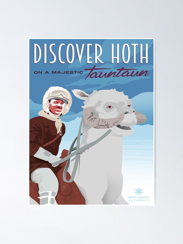 Discover Hoth on Tauntaun