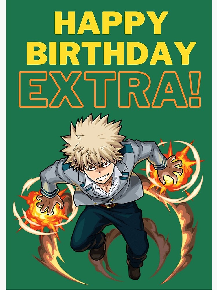 Bakugou birthday