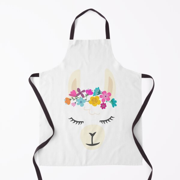 Item preview, Cute Llama with Flower crown designed and sold by kalud-zoldyck.