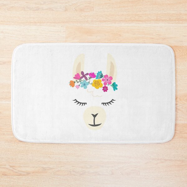 Item preview, Cute Llama with Flower crown designed and sold by kalud-zoldyck.