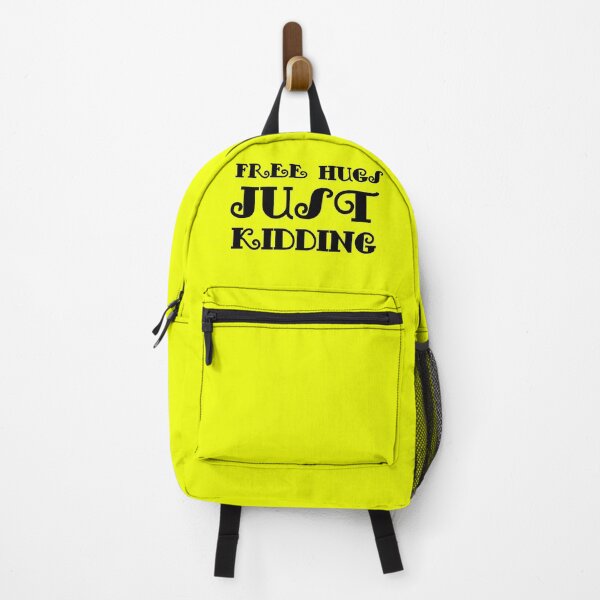 Item preview, Free Hugs Just Kidding Yellow designed and sold by DamaliePierre.