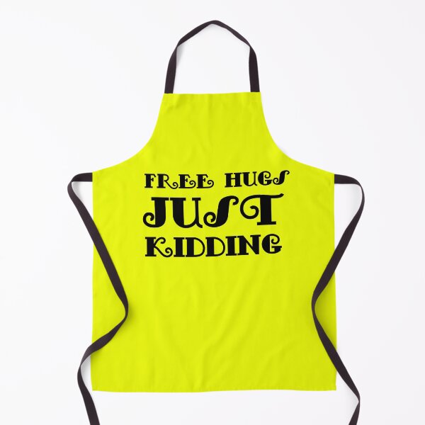 Item preview, Free Hugs Just Kidding Yellow designed and sold by DamaliePierre.
