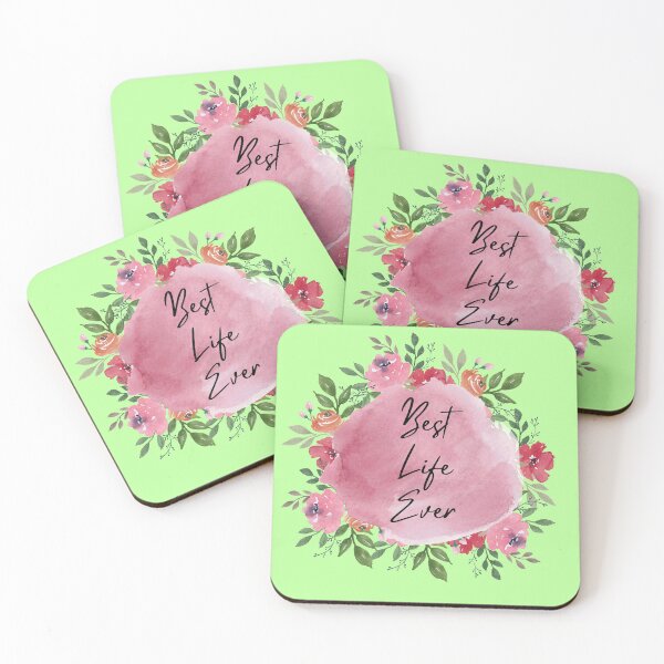 Item preview, Best Life Ever - Floral designed and sold by fsultesart.