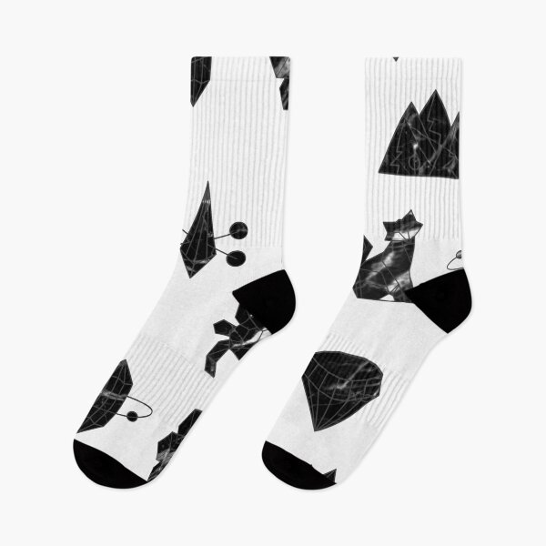 Item preview, Charcoal Marble Geometric Pack designed and sold by Hedda Young.