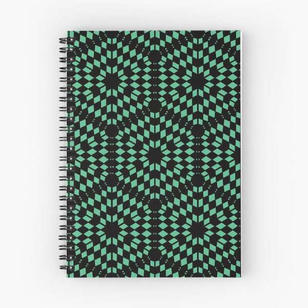 Item preview, Hexagon Chequered Tilemap Even - Black on Green Monochrome designed and sold by NoMatterLab.