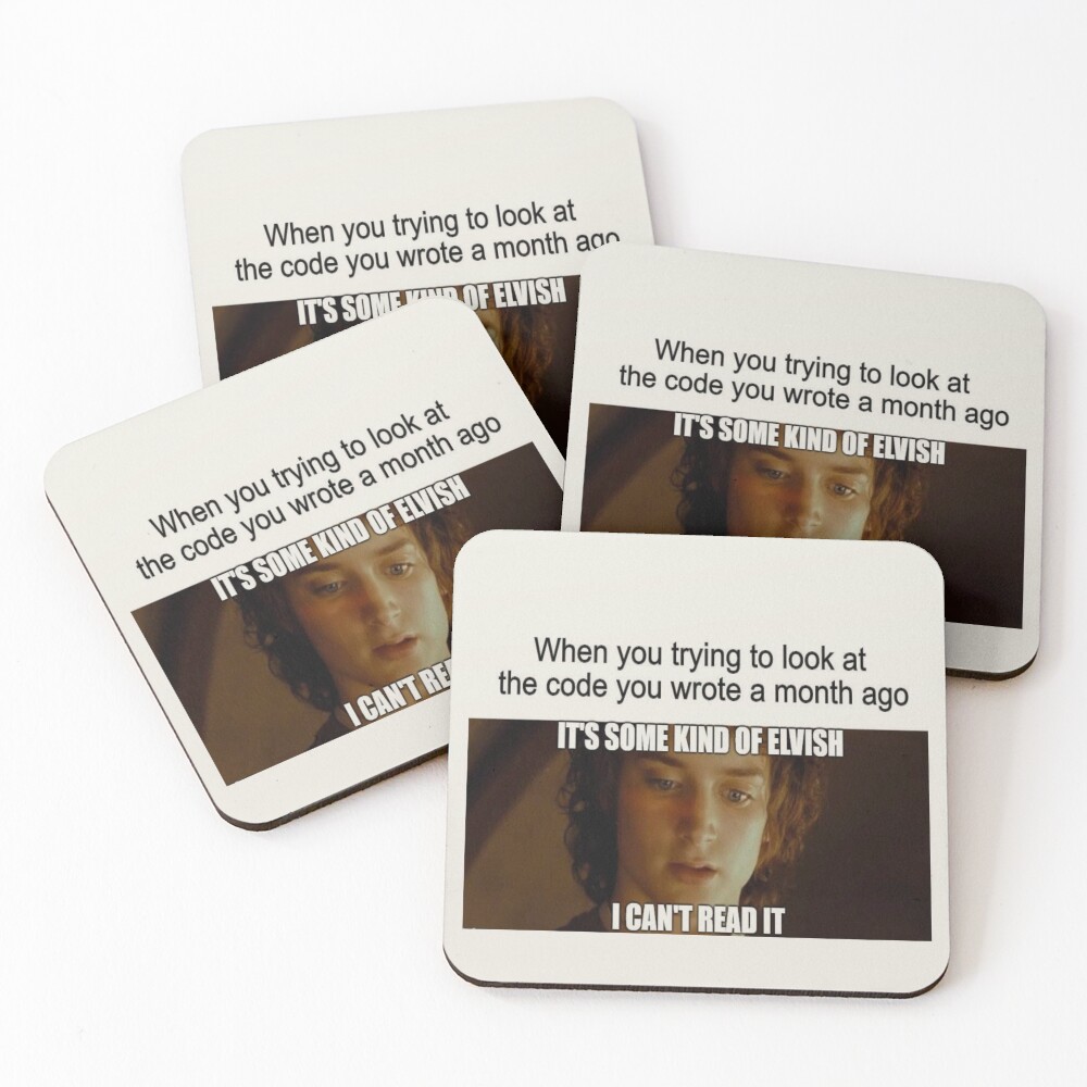 Item preview, Coasters (Set of 4) designed and sold by bubble0bum.