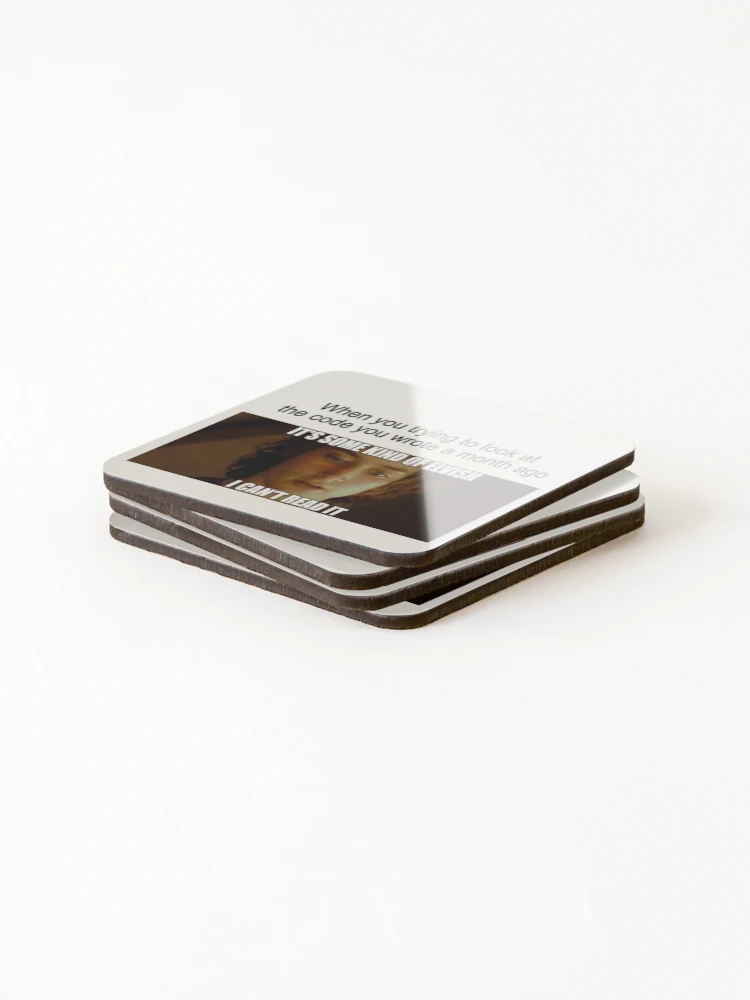 Thumbnail 4 of 5, Coasters (Set of 4), Code - programmers designed and sold by bubble0bum.