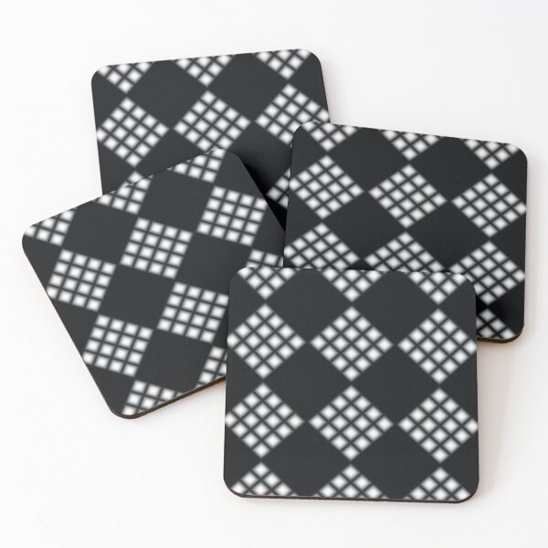 Item preview, Black and grey repeat pattern. designed and sold by Anne Huth.