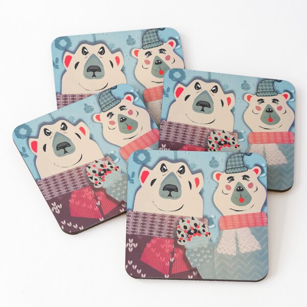 Item preview, Polar bear mittens  designed and sold by Cherylgrayum.