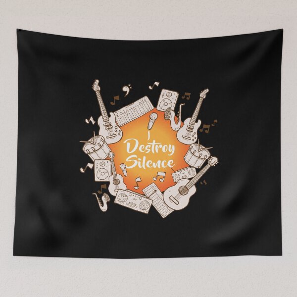 Item preview, I DESTROY SILENCE designed and sold by Beautiful Designs.