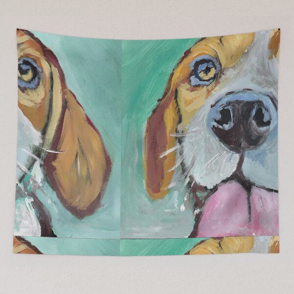 Item preview, Beagle dog portrait dogs pet pets puppy art cute Beagles  designed and sold by Coolstuff4you71.