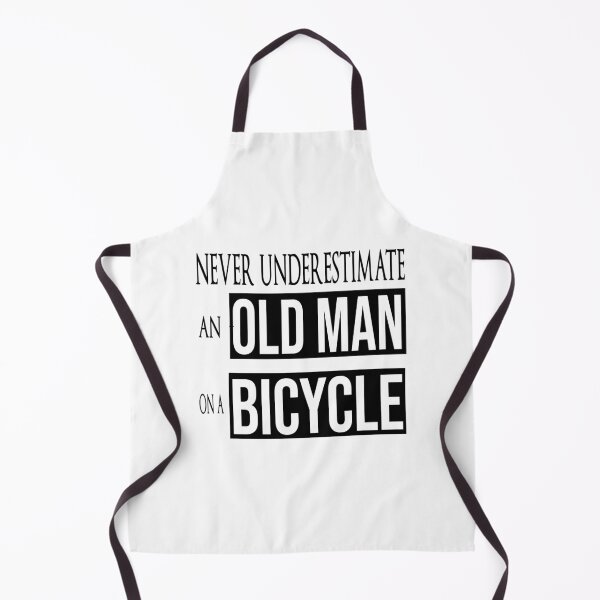 Item preview, Never Underestimate An Old Man On A Bicycle designed and sold by jamwind.
