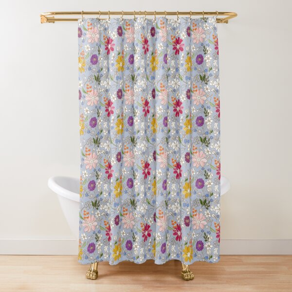 Fall bounty sky Shower Curtain