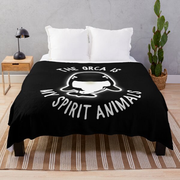Item preview, THE ORCA IS MY SPIRIT ANIMAL designed and sold by noahs-shop.