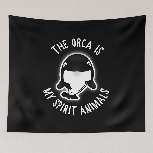 Item preview, THE ORCA IS MY SPIRIT ANIMAL designed and sold by noahs-shop.