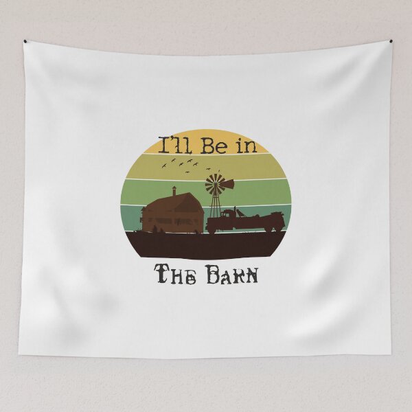 Item preview, I'll Be in The Barn Funny Unisex designed and sold by hourrianouar.