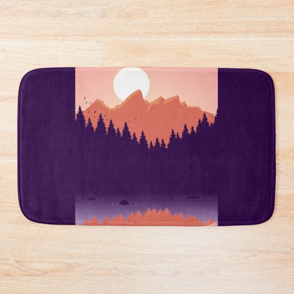 Item preview, Orange Purple Mountains designed and sold by GraceT26.