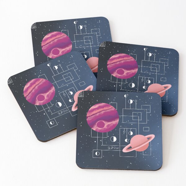 Item preview, Saturn Jupiter Conjunction Grow designed and sold by starlingheartart.