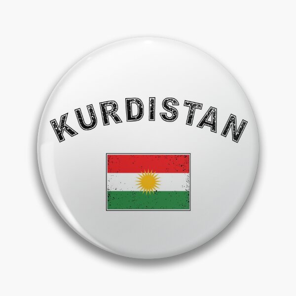 Artikelvorschau, Kurdistan kurdisch Flagge Fahne entworfen und verkauft von GeogDesigns.