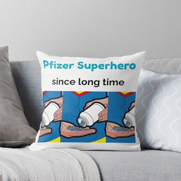 Item preview, Pfizer Is Superhero Since Long Time designed and sold by Opal Print.