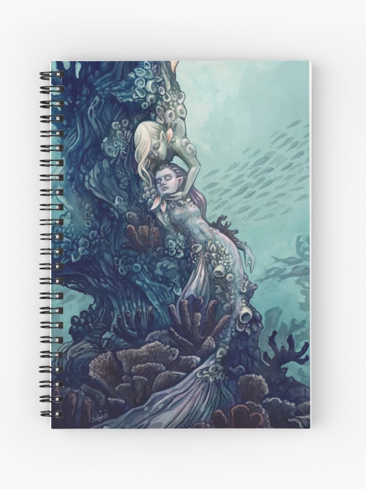 Thumbnail 1 of 3, Spiral Notebook, Slumber designed and sold by strijkdesign.