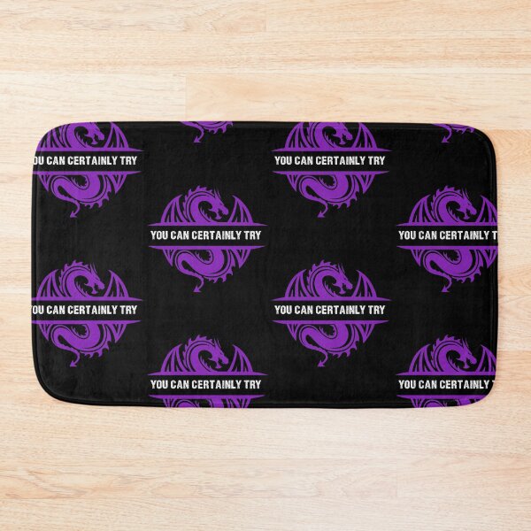 Artikelvorschau, Sie können sicher versuchen - Vintage Purple Dragon entworfen und verkauft von SuperUberLame.