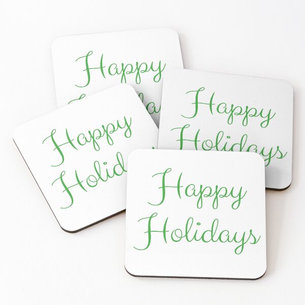 Item preview, Happy Holidays (Green  designed and sold by KayLadyBug.