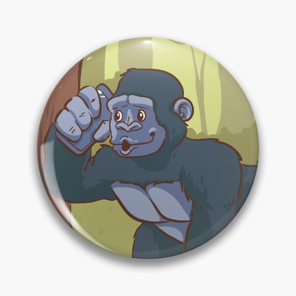 Item preview, Gorilla designed and sold by MissCookieFairy.