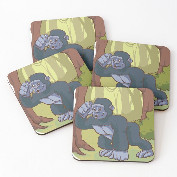 Item preview, Gorilla designed and sold by MissCookieFairy.