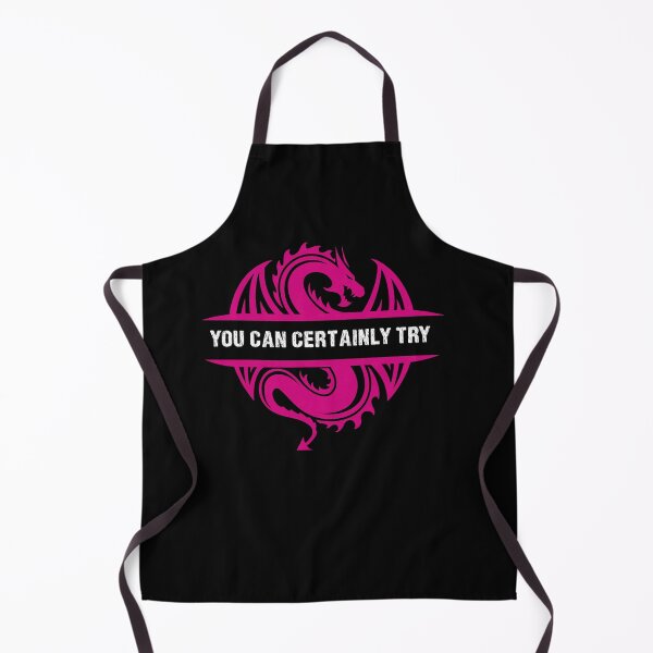 Artikelvorschau, Sie können sicher versuchen - Vintage Pink Dragon entworfen und verkauft von SuperUberLame.