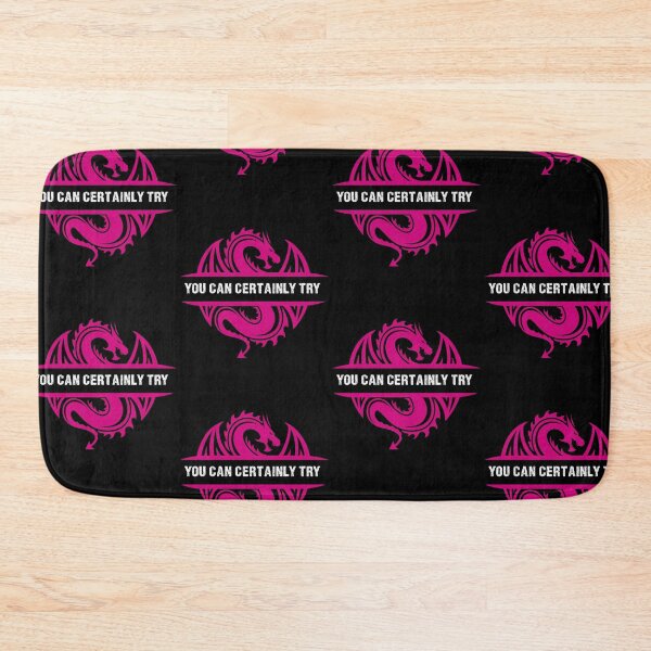 Artikelvorschau, Sie können sicher versuchen - Vintage Pink Dragon entworfen und verkauft von SuperUberLame.
