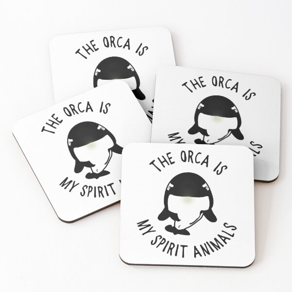 Item preview, THE ORCA IS MY SPIRIT ANIMAL designed and sold by noahs-shop.