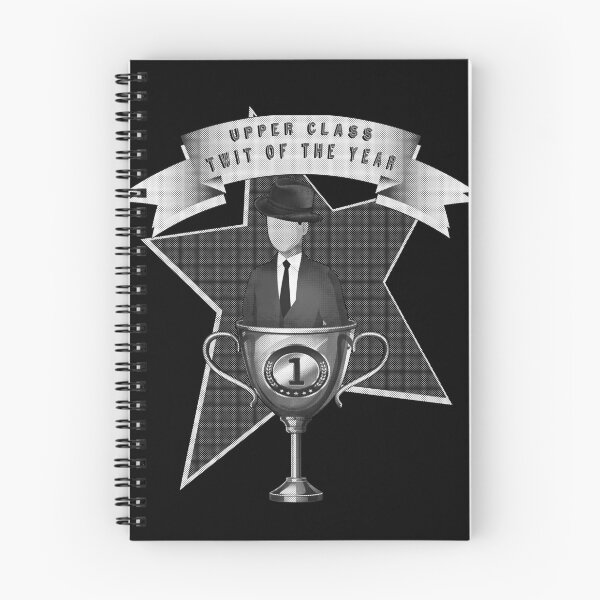 Item preview, Upper Class Twit of the Year-black and white version designed and sold by Rockergandalf.