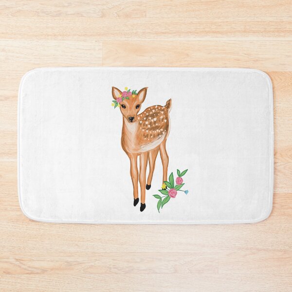 Item preview, Fawn in spring designed and sold by Luaillustration.