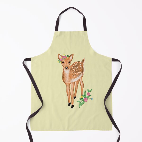 Item preview, Fawn in spring designed and sold by Luaillustration.