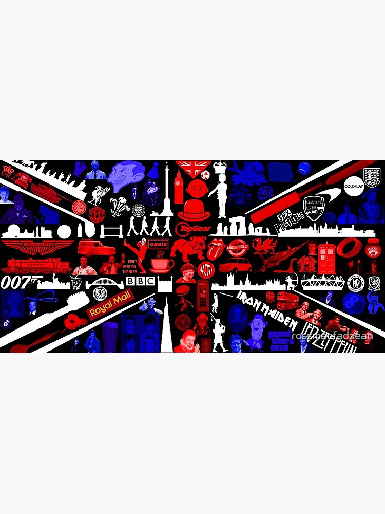 Union Flag Culture Collage by rossmacfadzean
