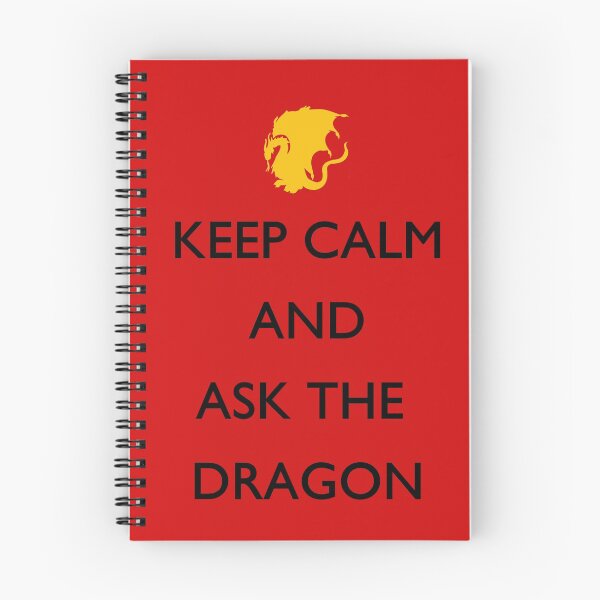 Item preview, Keep Calm and Ask the Dragon designed and sold by alxandromeda.