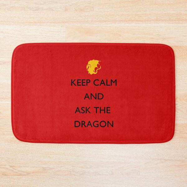 Item preview, Keep Calm and Ask the Dragon designed and sold by alxandromeda.