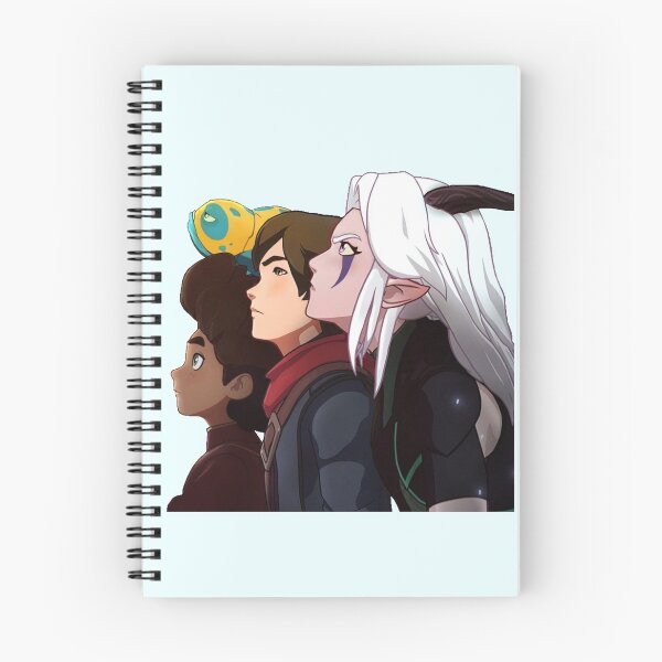 Item preview, The Dragon Prince - Rayla, Callum and Ezran  designed and sold by georgigaze.
