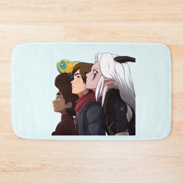 Item preview, The Dragon Prince - Rayla, Callum and Ezran  designed and sold by georgigaze.